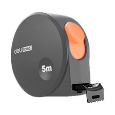 Рулетка DELI  "home series gray" ht8519c 5мх19мм (    эксклюзивный дизайн,     корпус из софттач пла - изображение 3