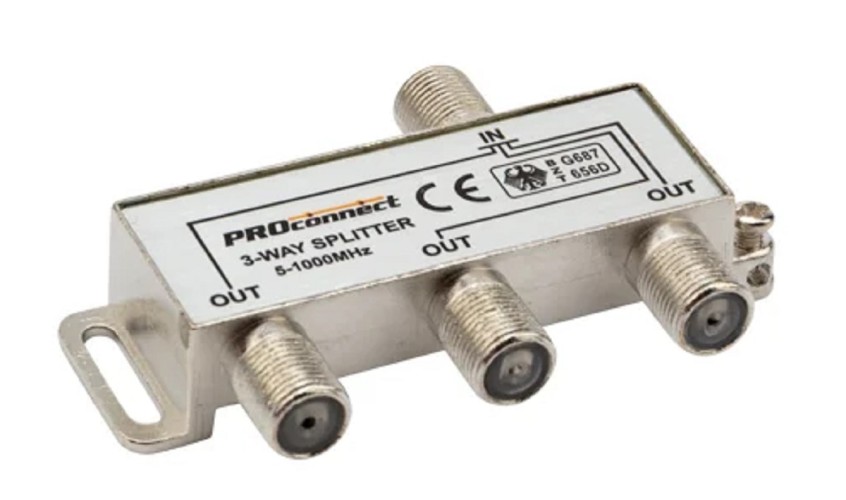 Делитель Proconnect 05-6022 ТВх3 под F-разъем, 5-1000МГц - изображение 2