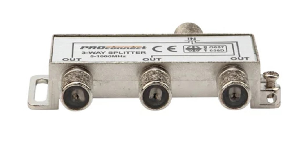 Делитель Proconnect 05-6022 ТВх3 под F-разъем, 5-1000МГц - изображение 4