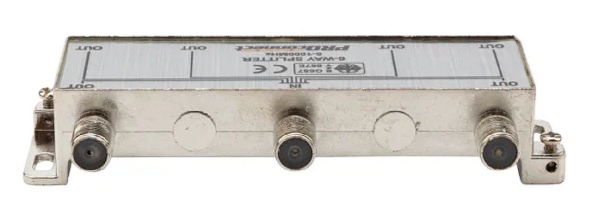 Делитель Proconnect 05-6024 ТВх6 под F-разъем, 5-1000МГц - изображение 4