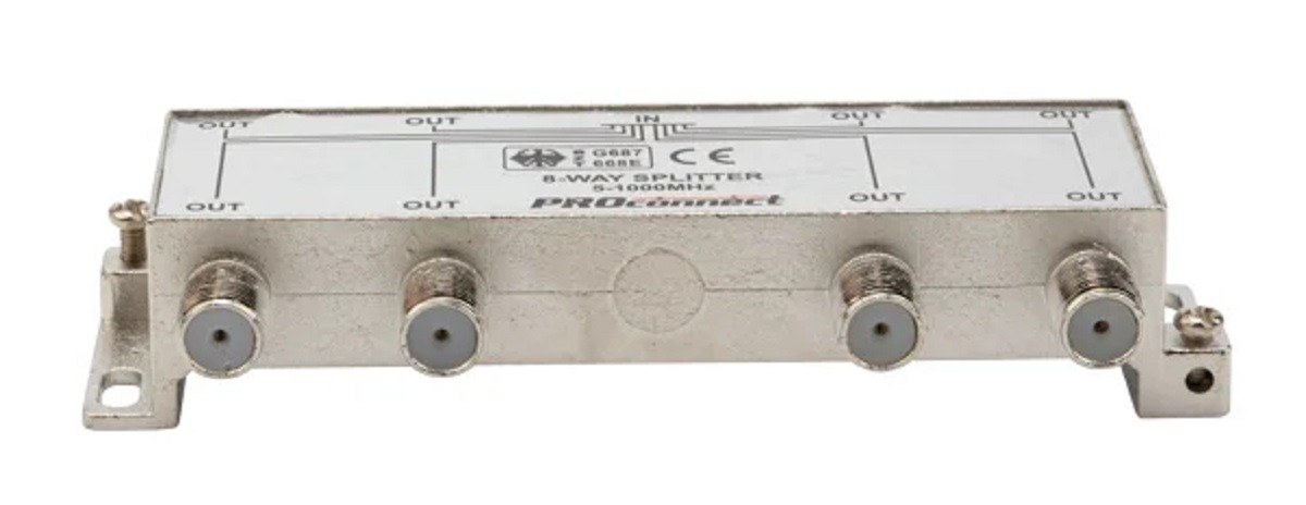 Делитель Proconnect 05-6025 ТВх8 под F-разъем, 5-1000МГц - изображение 3