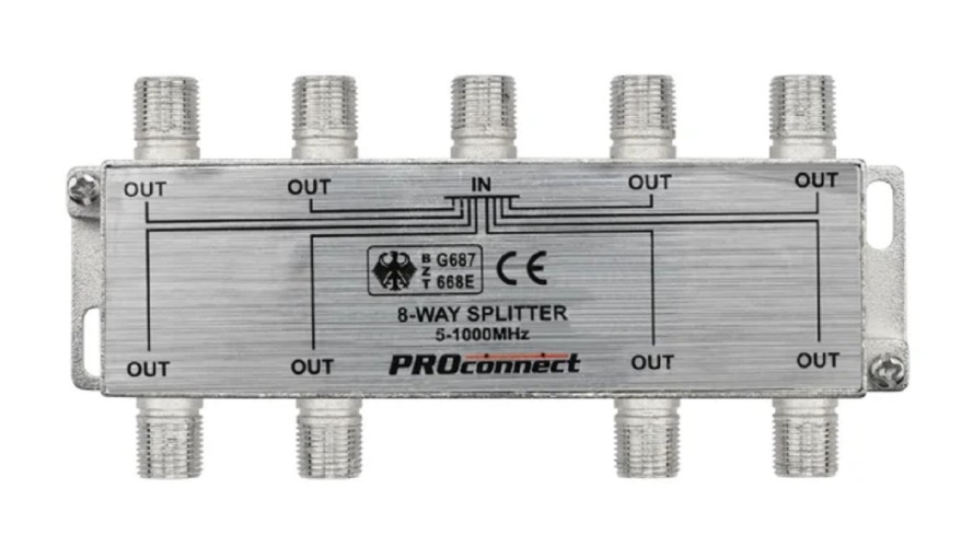 Делитель Proconnect 05-6025 ТВх8 под F-разъем, 5-1000МГц - изображение 2