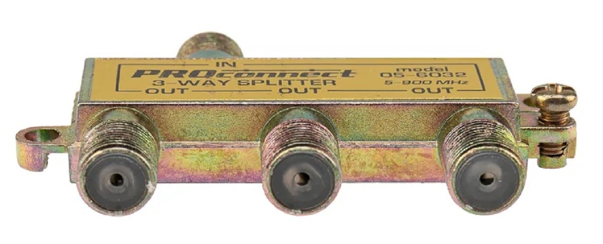 Делитель Proconnect 05-6032 ТВх3 под F-разъем, 5-900МГц - изображение 4
