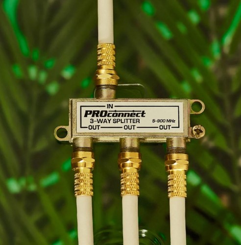 Делитель Proconnect 05-6032 ТВх3 под F-разъем, 5-900МГц - изображение 5