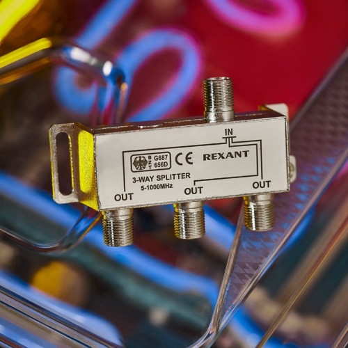 Делитель REXANT 05-6002 ТВх3 под F-разъем, 5-1000МГц - изображение 5