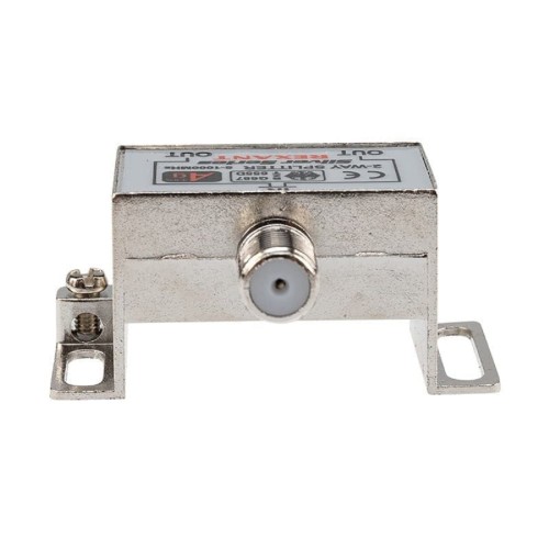 Делитель REXANT 05-6101 ТВх2 под F-разъем, 5-1000МГц, Silver - изображение 4