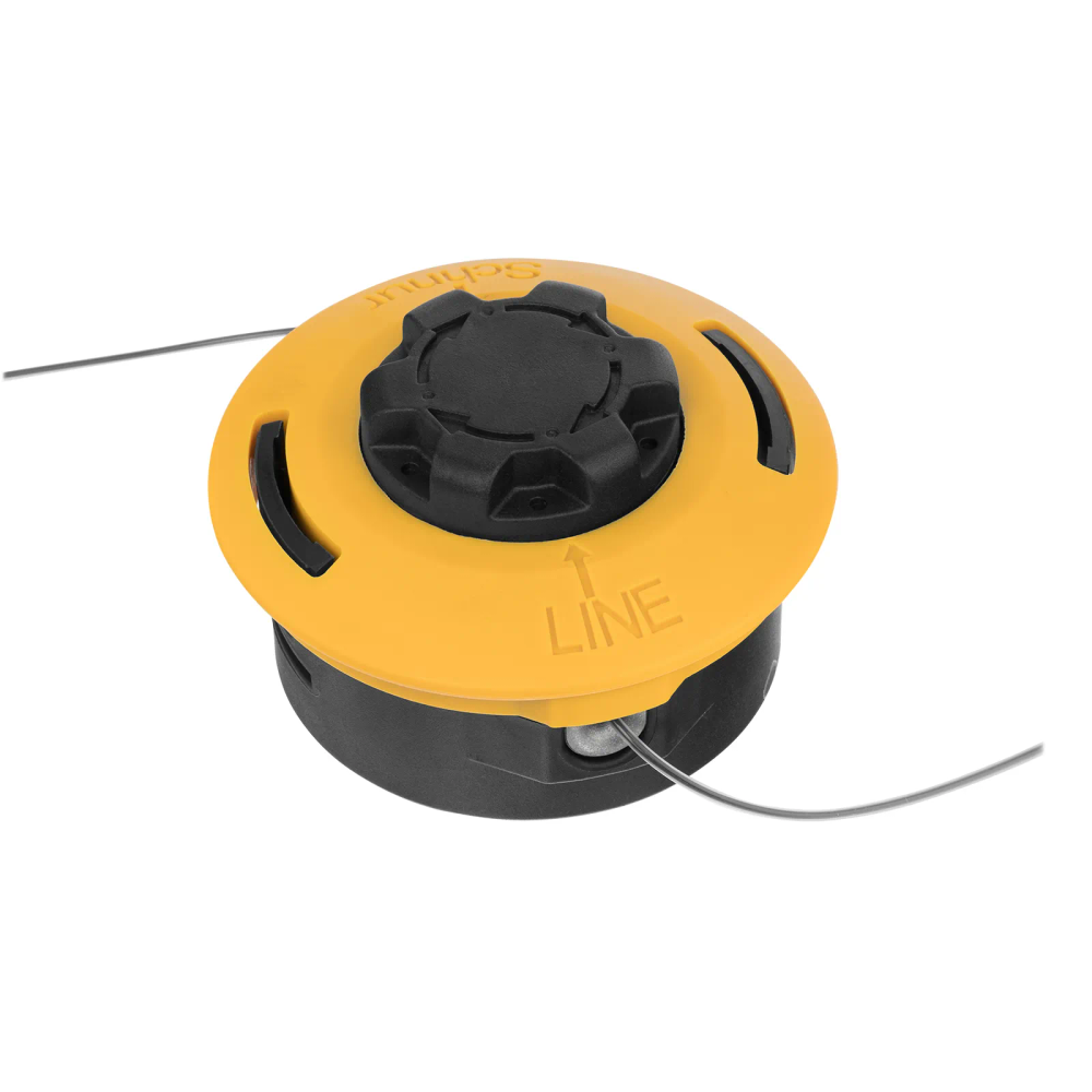 Катушка триммер. полуавтомат. Denzel гайка М10, М10, М12, лев. шаг 1,25 1,5 1,5мм - изображение 3