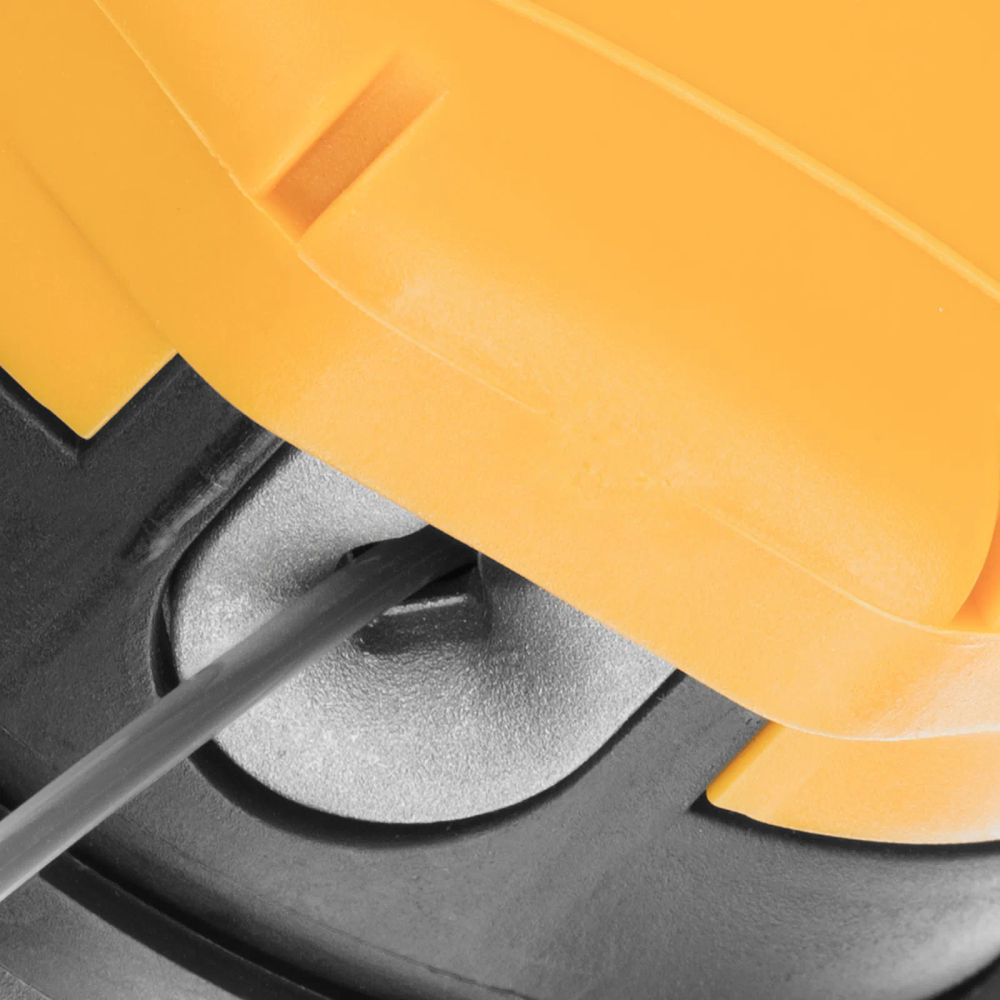 Катушка  триммер. полуавтомат. Denzel легкая заправка гайка М10 М10 М8, лев. шаг 1,0  1,25мм - изображение 5