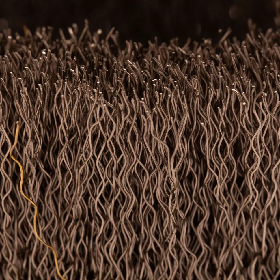 Щетка для УШМ Denzel 100 мм, Чашка, витая нержавеющая проволока 0.3 мм, М14 - изображение 8