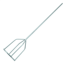 Миксер для гипсовых смесей Denzel 100х590 мм, оцинкованный, шестигранный хвостовик 8 мм - изображение 5