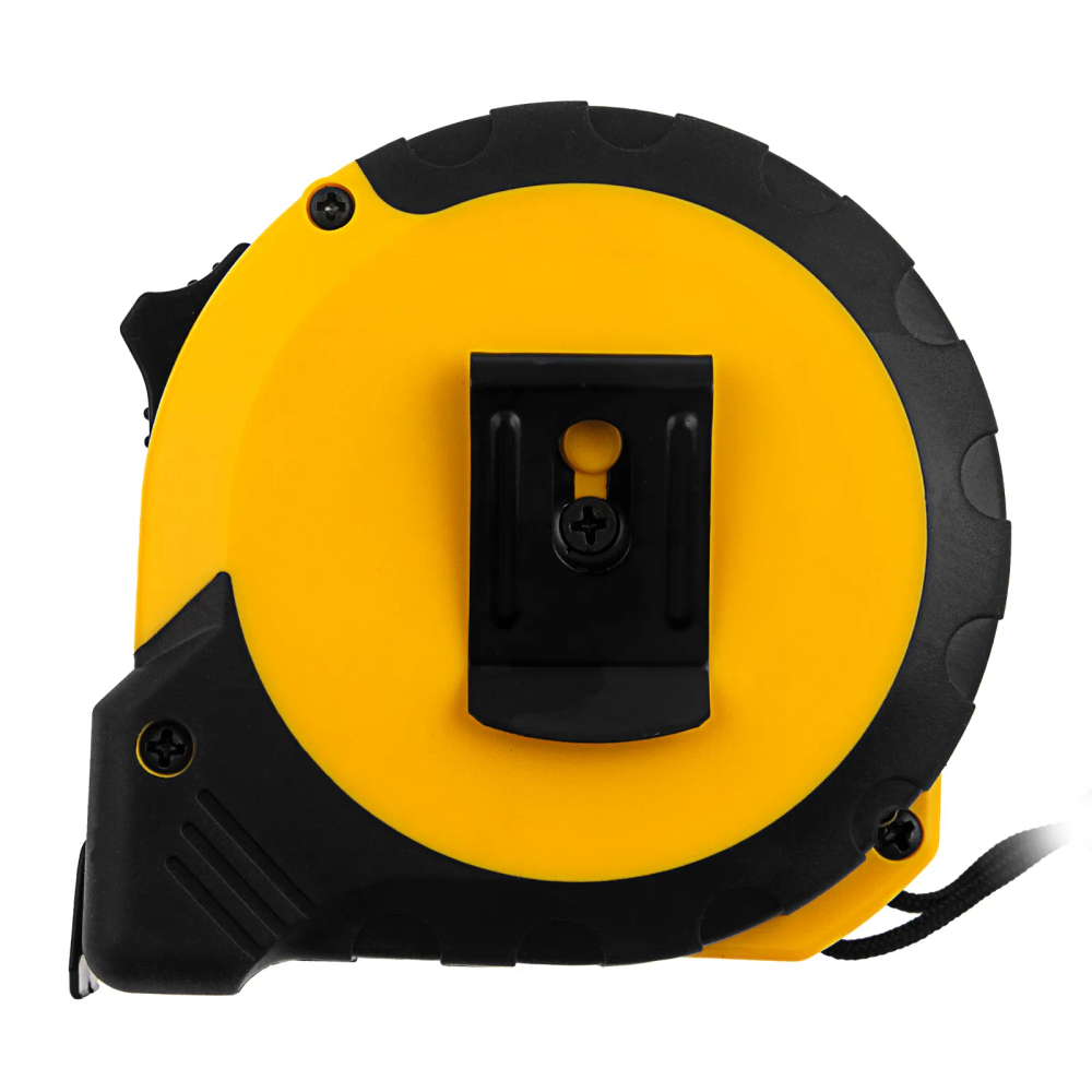 Рулетка Denzel 10мх25мм, двухкомп. корпус, кнопка-пауза - изображение 3