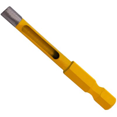 Сверло алмазное по керамограниту Denzel 10х35 мм, шестигранный хвостовик - изображение 8