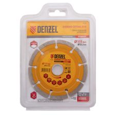 Алмазный диск Denzel 115х22,2 мм (сегментный сухое резание) - изображение 9