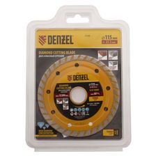 Алмазный диск Denzel 115х22,2 мм (турбо сухое резание) - изображение 9