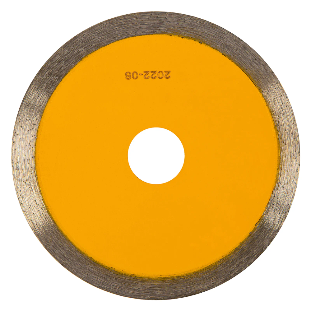 Диск алмазный Denzel 115х22,2 мм, сплошной, супертонкий, горячий пресс, мокрое резание - изображение 2