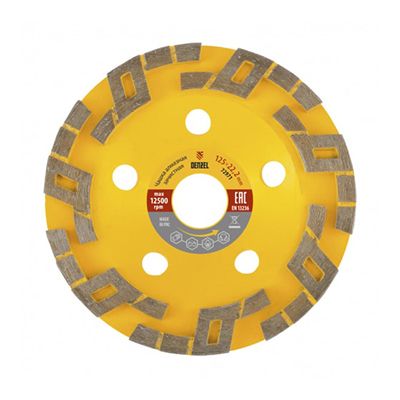 Алмазная чашка Denzel 125 мм (Турбо) - изображение 5