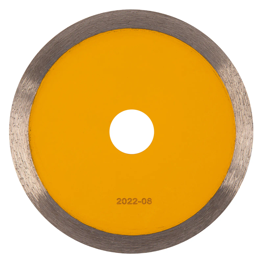 Диск алмазный Denzel 125х22,2 мм, сплошной, супертонкий, горячий пресс, мокрое резание - изображение 2