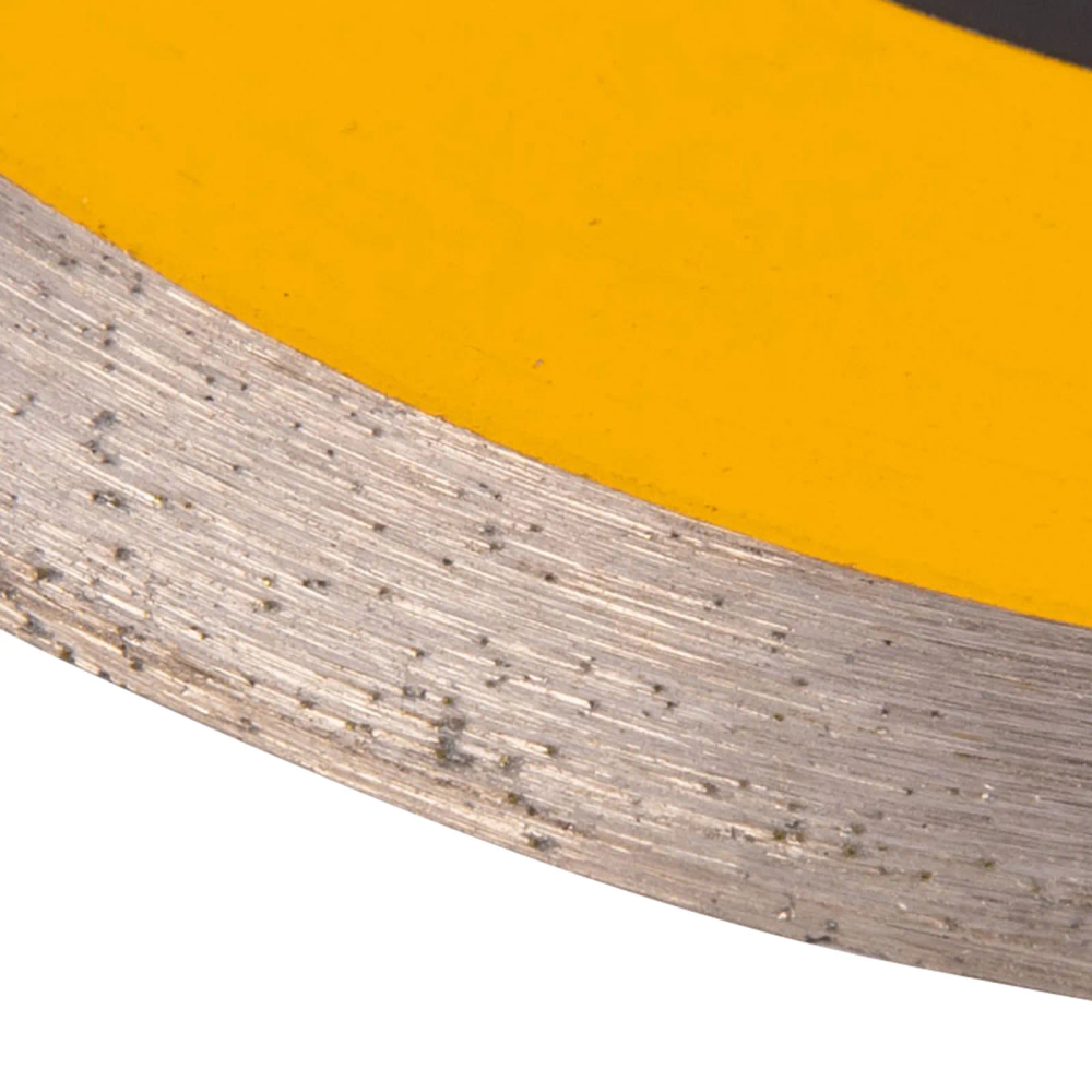 Диск алмазный Denzel 125х22,2 мм, сплошной, супертонкий, горячий пресс, мокрое резание - изображение 3