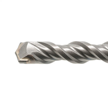 Бур по бетону DENZEL двойная спираль, три пылеотводящие кромки, 14 x 210 мм - изображение 6