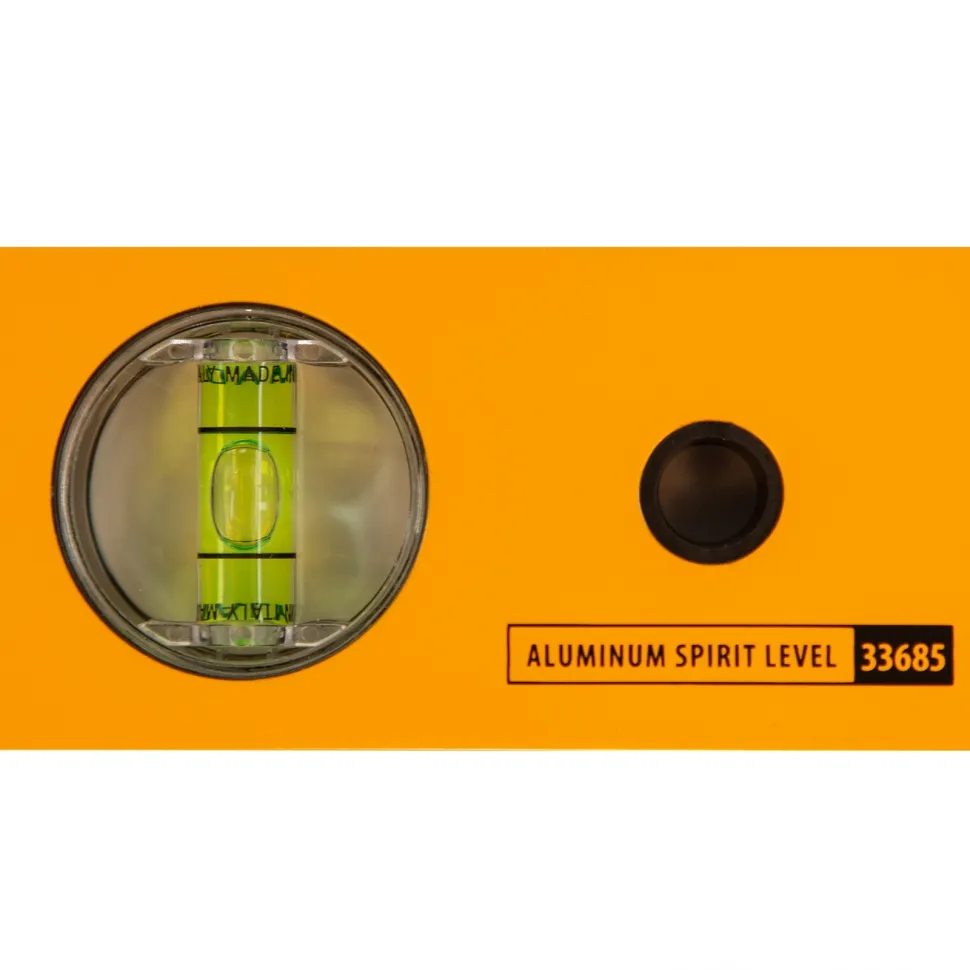 Уровень алюминиевый Denzel 1500 мм, фрезерованный, 3 глазка - изображение 4