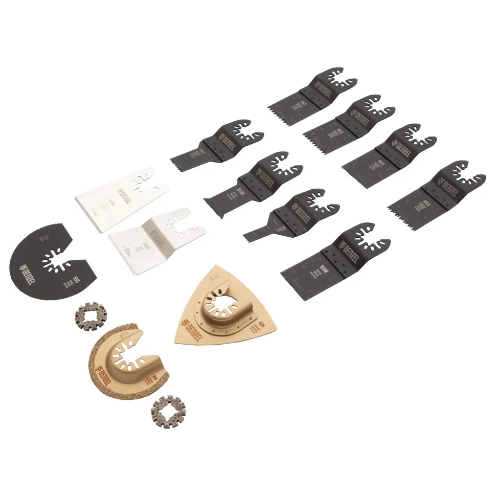 Набор насадок для МФИ Denzel универсальный, 15 шт - изображение 3