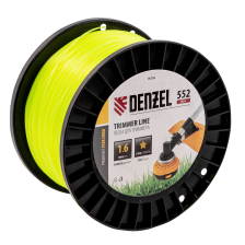 Леска для триммера Denzel звезда, 1,6ммх552м, на DIN катушке FLEX CORD - изображение 4
