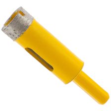 Сверло алмазное по керамограниту Denzel 18 мм, мокрая резка, трехгранный хвостовик - изображение 2