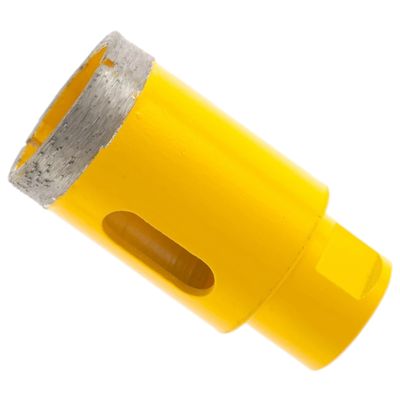 Сверло алмазное по керамограниту Denzel 18 мм, мокрая резка, трехгранный хвостовик - изображение 4