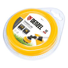 Леска для триммера Denzel звезда 2 ммх15 м, блистер Flex cord - изображение 5