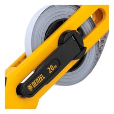 Рулетка геодезическая Denzel 20 мх13 мм, открытый корпус, металлическая лента - изображение 6