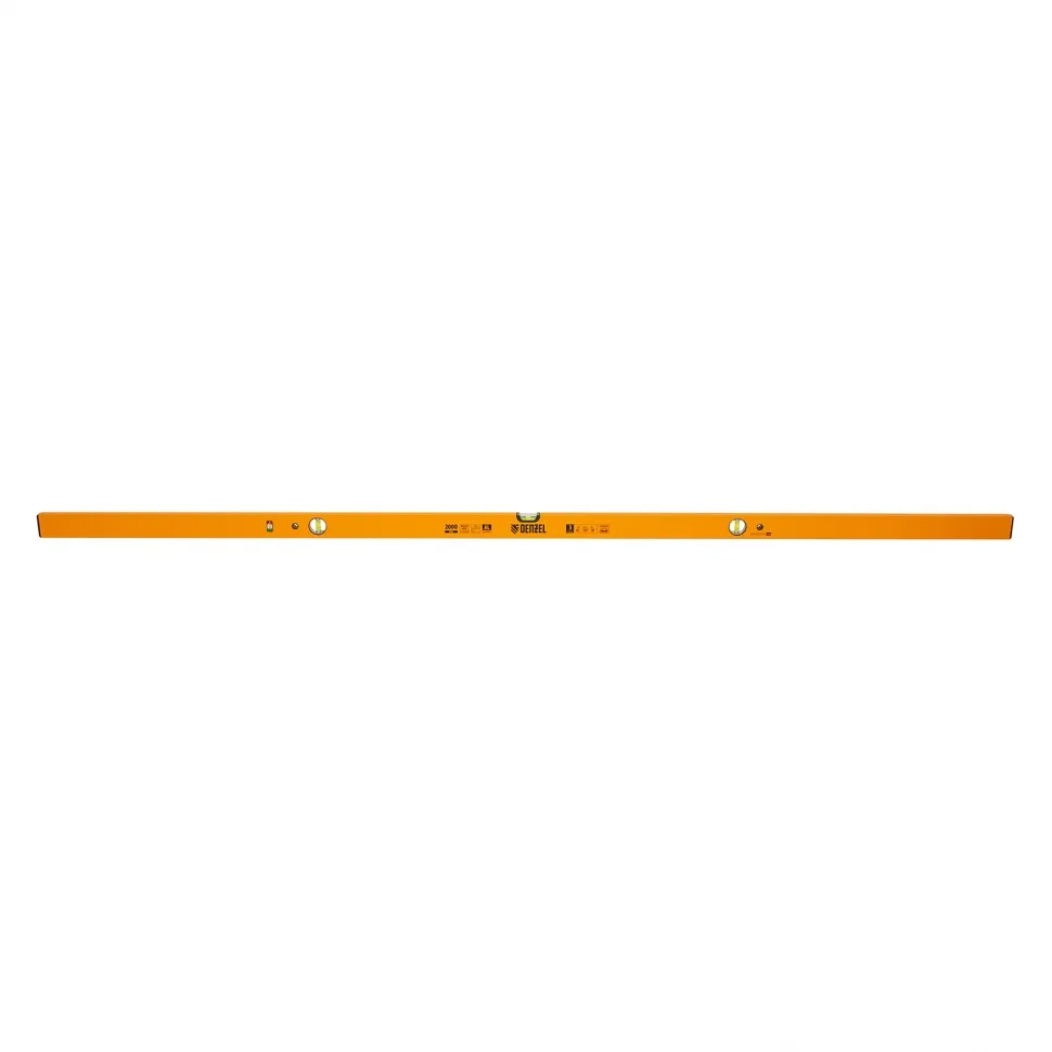 Уровень алюминиевый фрезерованный Denzel 2000 мм 3 глазка - изображение 3