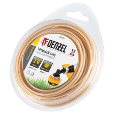 Леска для триммера Denzel армированная алюминием круглая, 2,0ммх15м, блистер ALUFLEX - изображение 5