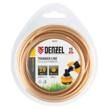 Леска для триммера Denzel армированная алюминием круглая, 2,0ммх15м, блистер ALUFLEX - изображение 6
