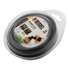 Леска для триммера Denzel двухкомпонентная звезда, 2,0ммх15м,  FLEX CORD, - изображение 4