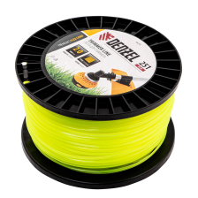 Леска для триммера Denzel квадрат, 2,0ммх251м, на DIN катушке FLEX CORD - изображение 5