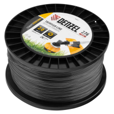 Леска для триммера Denzel двухкомпонентная круглая, 2,0ммх276м, на DIN катушке EXTRA CORD - изображение 6