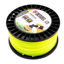 Леска для триммера Denzel круглая, 2,0ммх276м, на DIN катушке FLEX CORD - изображение 5