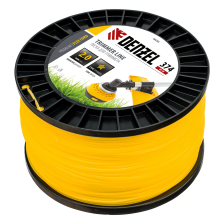 Леска для триммера Denzel звезда, 2,0ммх374м, на DIN катушке FLEX CORD - изображение 6