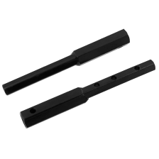 Удлинители осей Denzel 23 мм / шест. 23 мм, длина 270 мм, комплект 2 шт - изображение 5