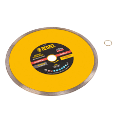 Диск алмазный Denzel 230х22,2 мм, сплошной, супертонкий, горячий пресс, мокрое резание - изображение 10