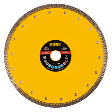 Диск алмазный Denzel 230х22,2мм, сплошной, супертонкий, горячий пресс, сухой/мокрый рез - изображение 7