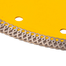 Диск алмазный Denzel 230х22,2мм, сплошной, супертонкий, горячий пресс, сухой/мокрый рез - изображение 9