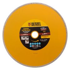 Алмазный диск Denzel 230х22,2 мм (сплошной мокрое резание) - изображение 6