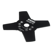 Диск для триммера Denzel 230х25.4 мм, толщина 1.6 мм, 4 лезвия - изображение 6