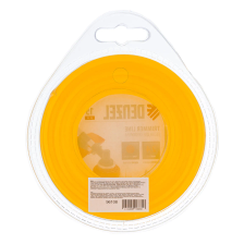 Леска для триммера Denzel круглая 2.4 ммх15 м, блистер Flex cord - изображение 7