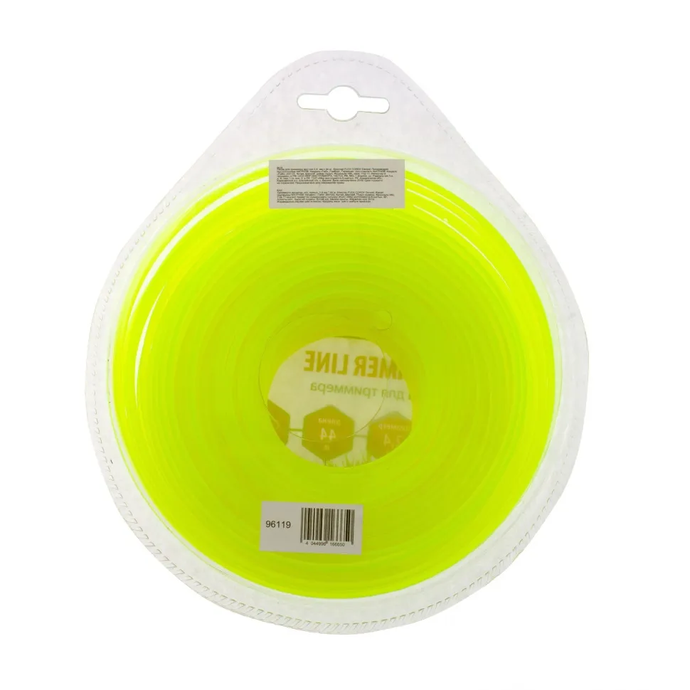 Леска для триммера Denzel круглая 2.4 ммх44 м, блистер Flex cord - изображение 4