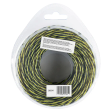 Леска для триммера Denzel двухкомпонентная витая квадратная, 2,4ммх15м, блистер SkyCutter - изображение 7