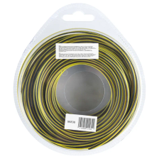 Леска для триммера Denzel двухкомпонентная квадратная, 2,4ммх15м, блистер SkyCutter - изображение 7