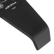 Диск для триммера Denzel мульчирующий, 250х25,4 толщина 3 мм, 2 лезвия - изображение 10