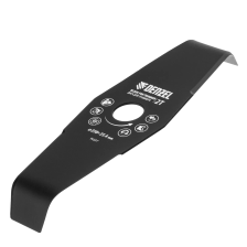 Диск для триммера Denzel мульчирующий, 250х25,4 толщина 3 мм, 2 лезвия - изображение 7